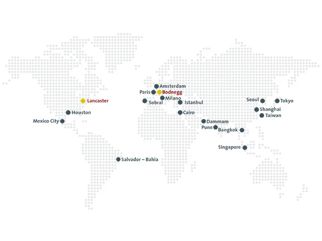 Pelletron Network Map