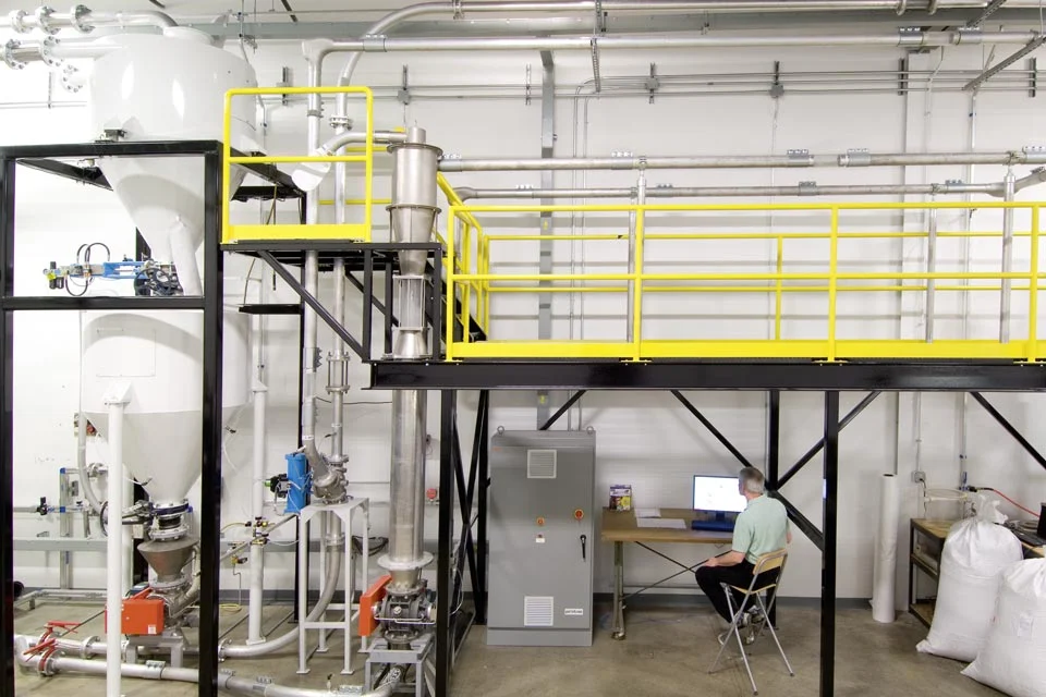 Pneumatic Conveying Attrition Test