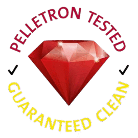 Pelletron Guaranteed Clean
