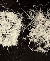 Removed dust