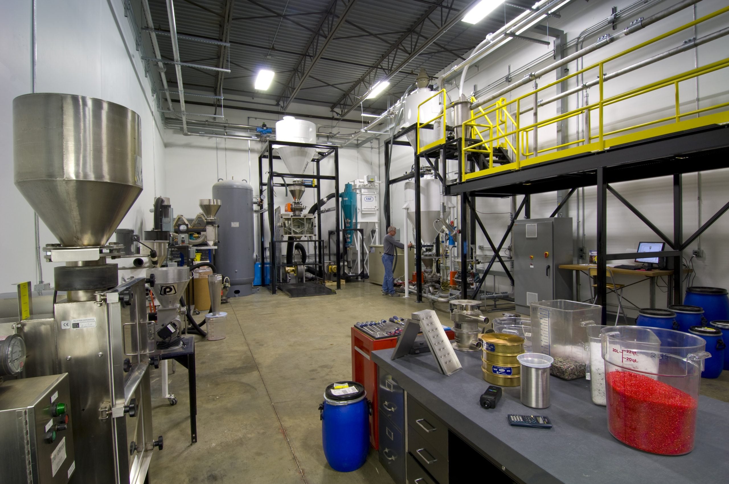 Pelletron Test Lab