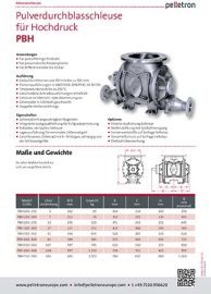 PBH (Powder Blow Through Rotary Valve High Pressure)