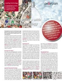 Plastic Recycling With Pelletron Technology